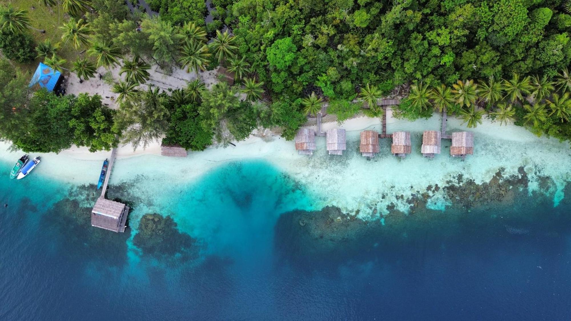 Meos Ambower Homestay Raja Ampat Fam Zewnętrze zdjęcie
